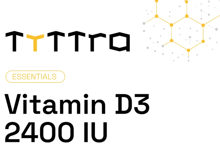 Tyttra Vitamin D3 label