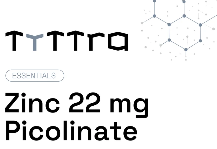 Tyttra Zinc Picolinate label